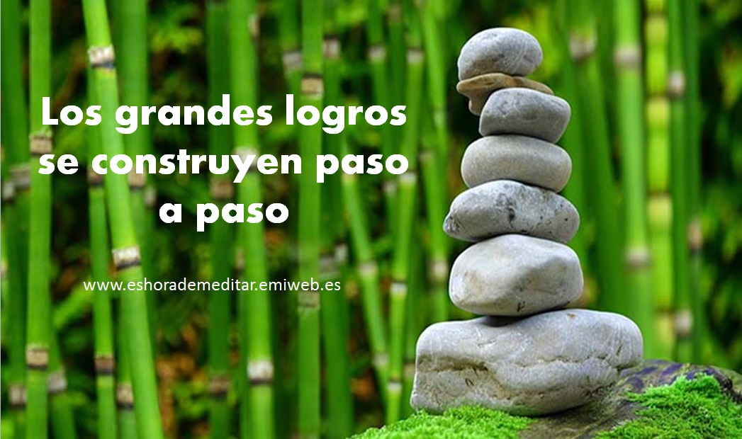 Los pequeños pasos